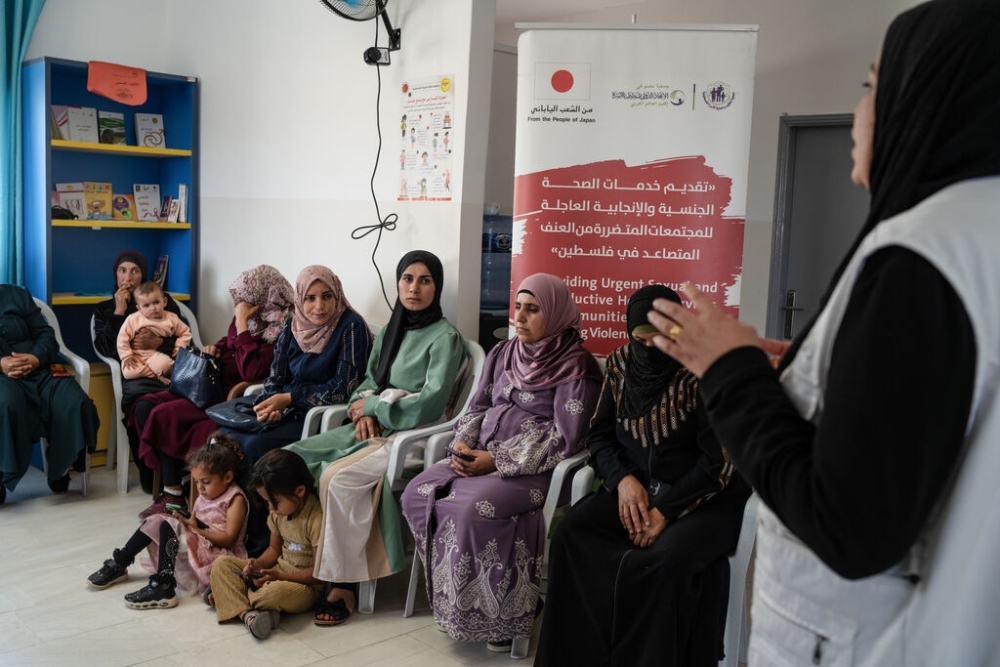 New Project to Deliver Health and Protection Services for Women and Girls in Palestine